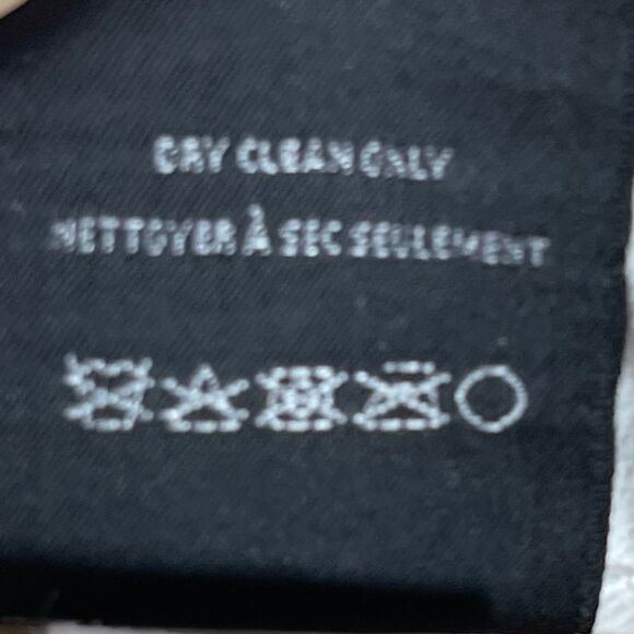 Vince 5 PocketAnkle Skinny White Jeans Sz 25 - Picture 10 of 11